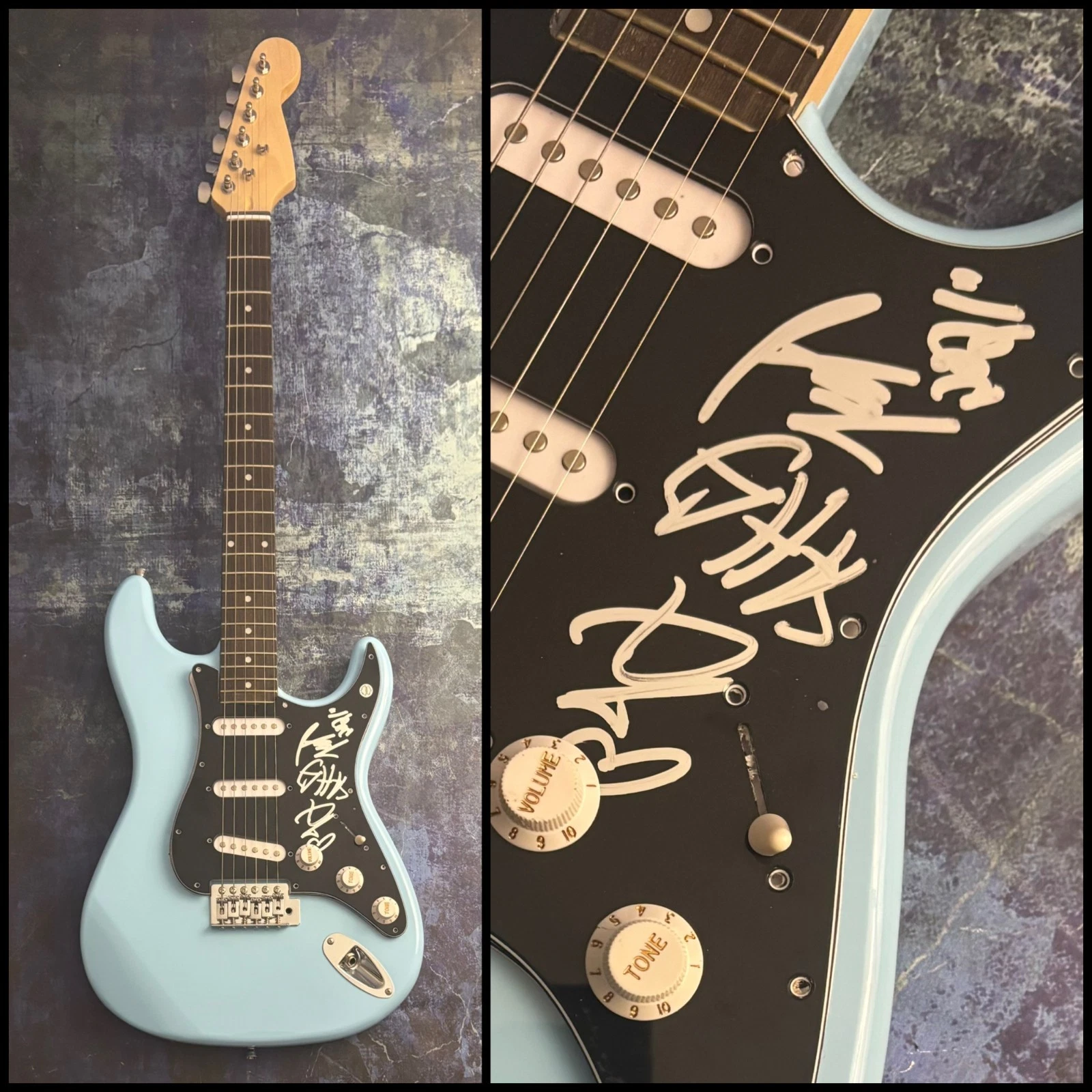 GFA From One Do You Call My Name * RA BAND * Signed Electric Guitar PROOF R5 COA