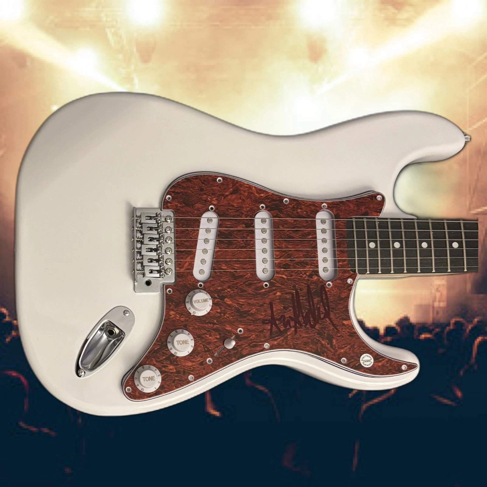 GFA  Babydoll & Taste Star  * ARI ABDUL *  Signed Electric Guitar COA