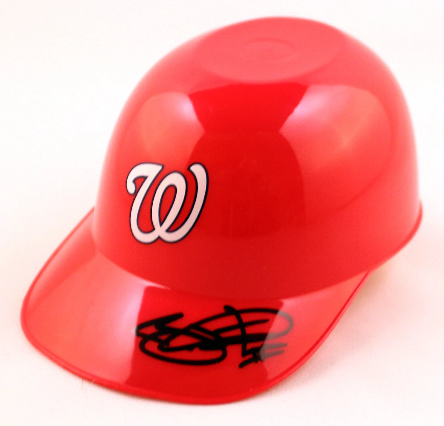 WASHINGTON NATIONALS ZACH WALTERS SIGNED SUNDAE MINI HELMET COA COLLECTIBLE MEMORABILIA
