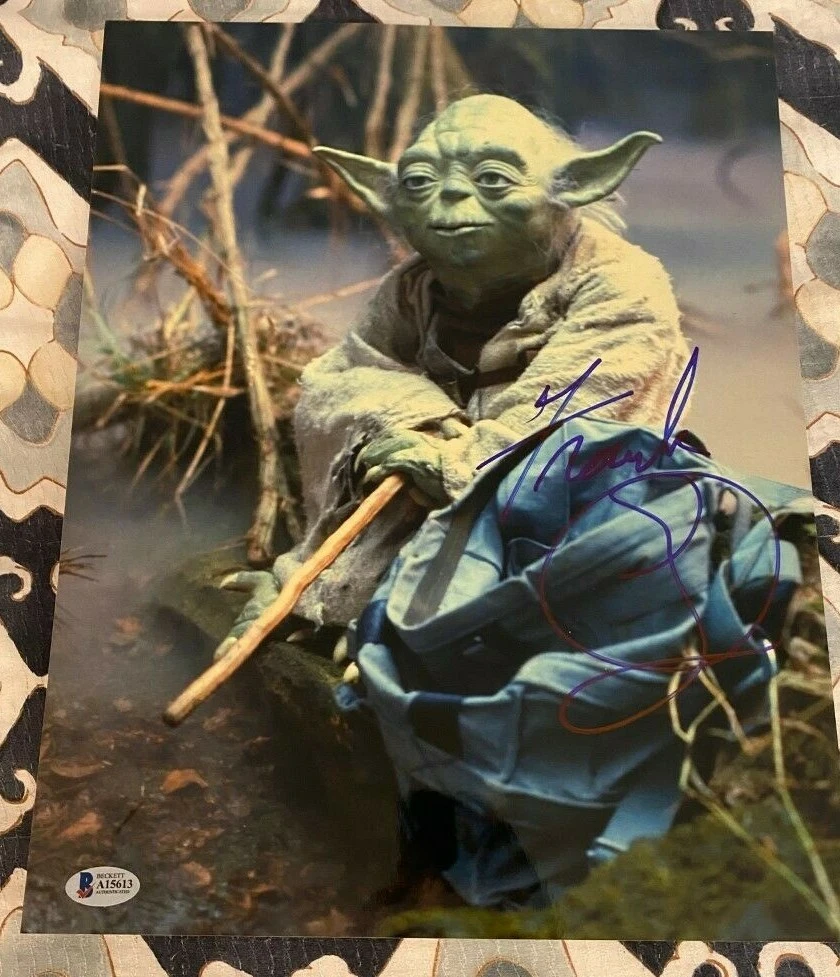 Frank Oz signed autographed 11x14 photo Star Wars YODA RARE BECKETT COA