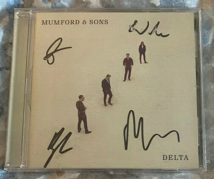 Mumford and Sons signed autographed CD Delta Marcus Mumford