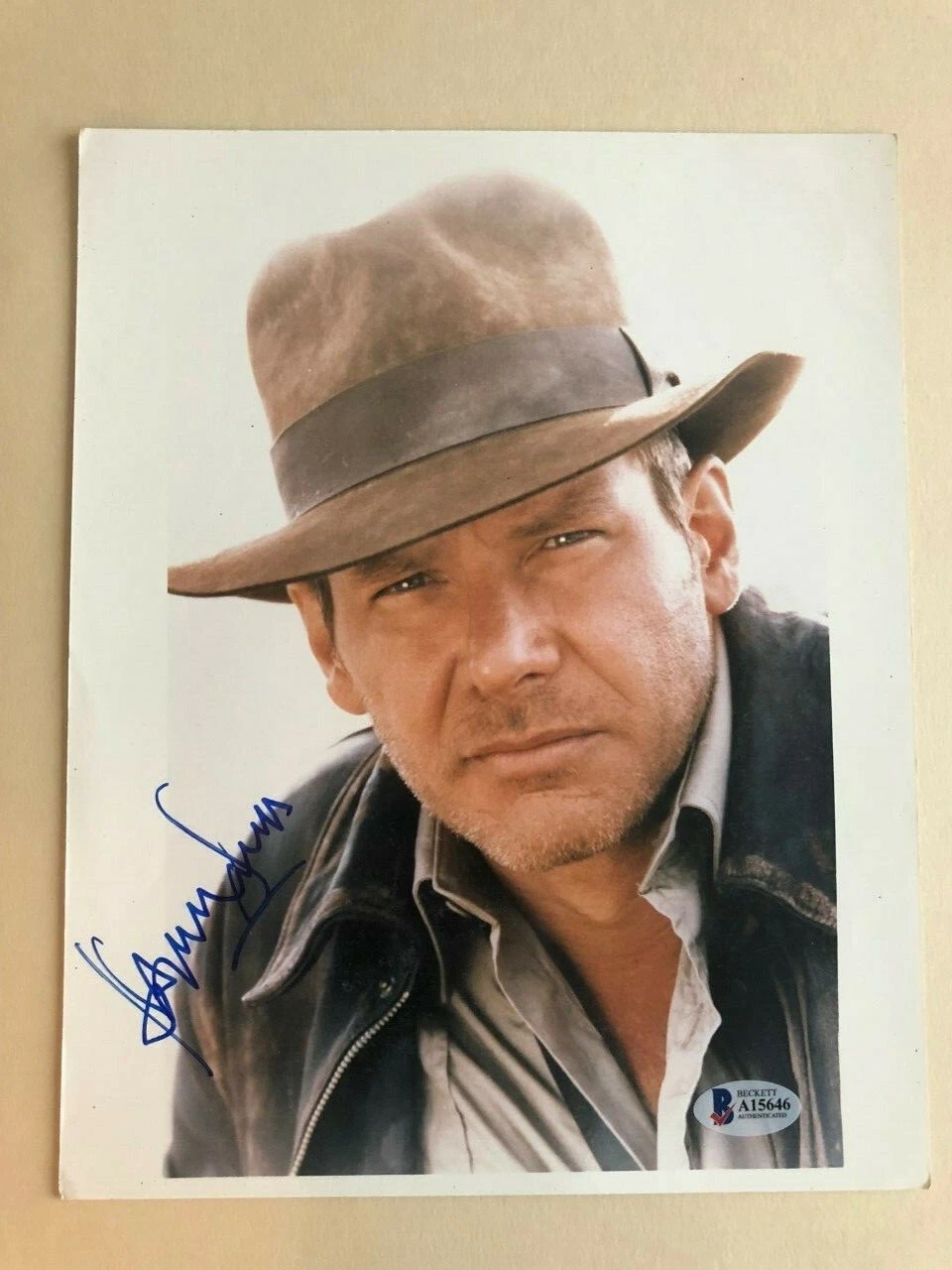 Harrison Ford signed autographed 8x10 Photo Indiana Jones Beckett Authenticated