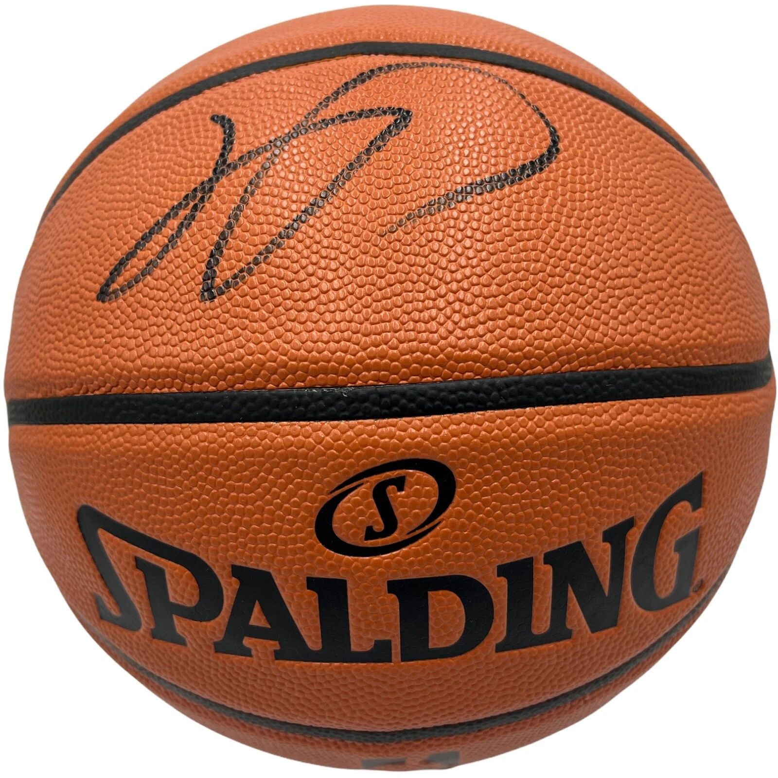 JALEN DUREN SIGNED SPALDING NBA BASKETBALL DETROIT PISTONS PSA/DNA
