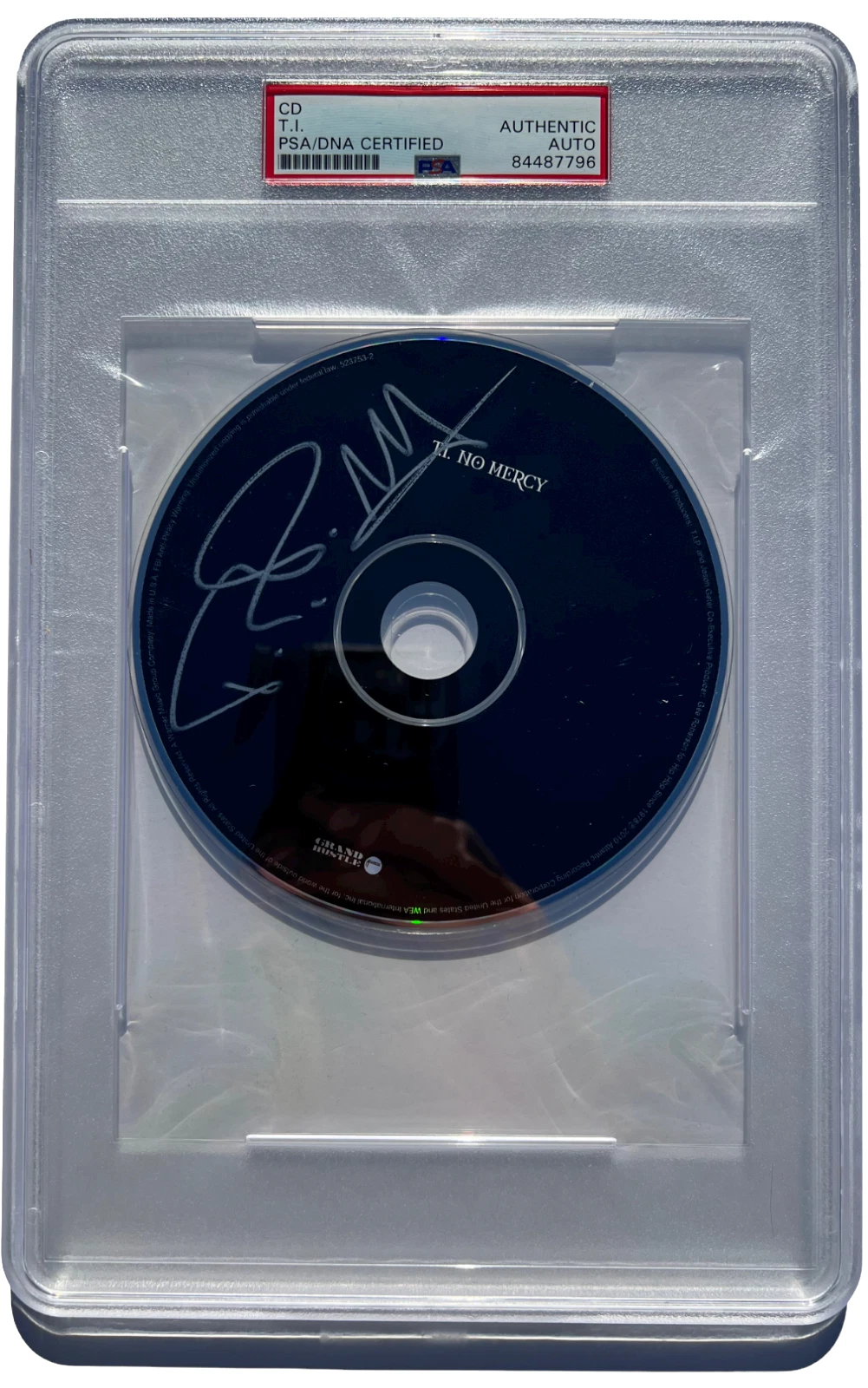 T.I. SIGNED AUTOGRAPHED NO MERCY CD ALBUM TI TIP HARRIS PSA/DNA