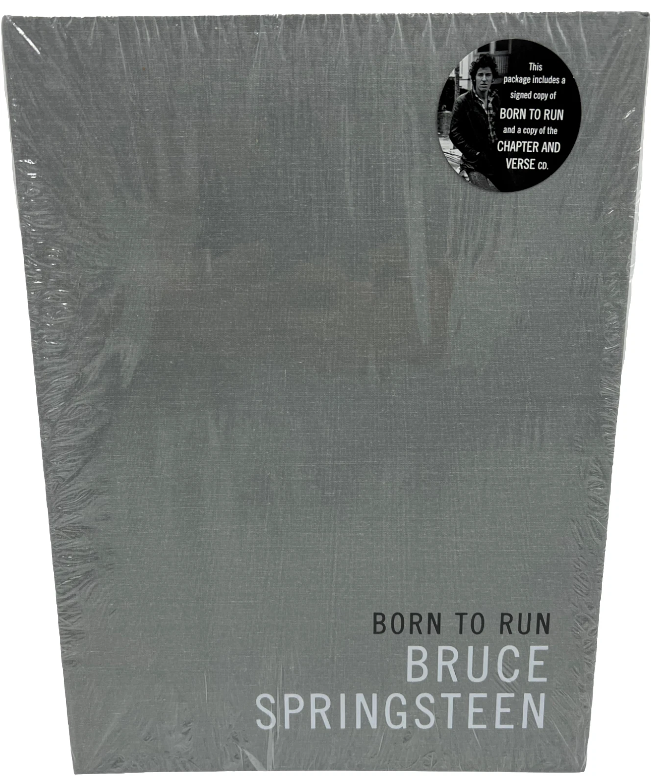 Bruce Springsteen Born to Run - Deluxe Signed Book - Limited Edition Autographed