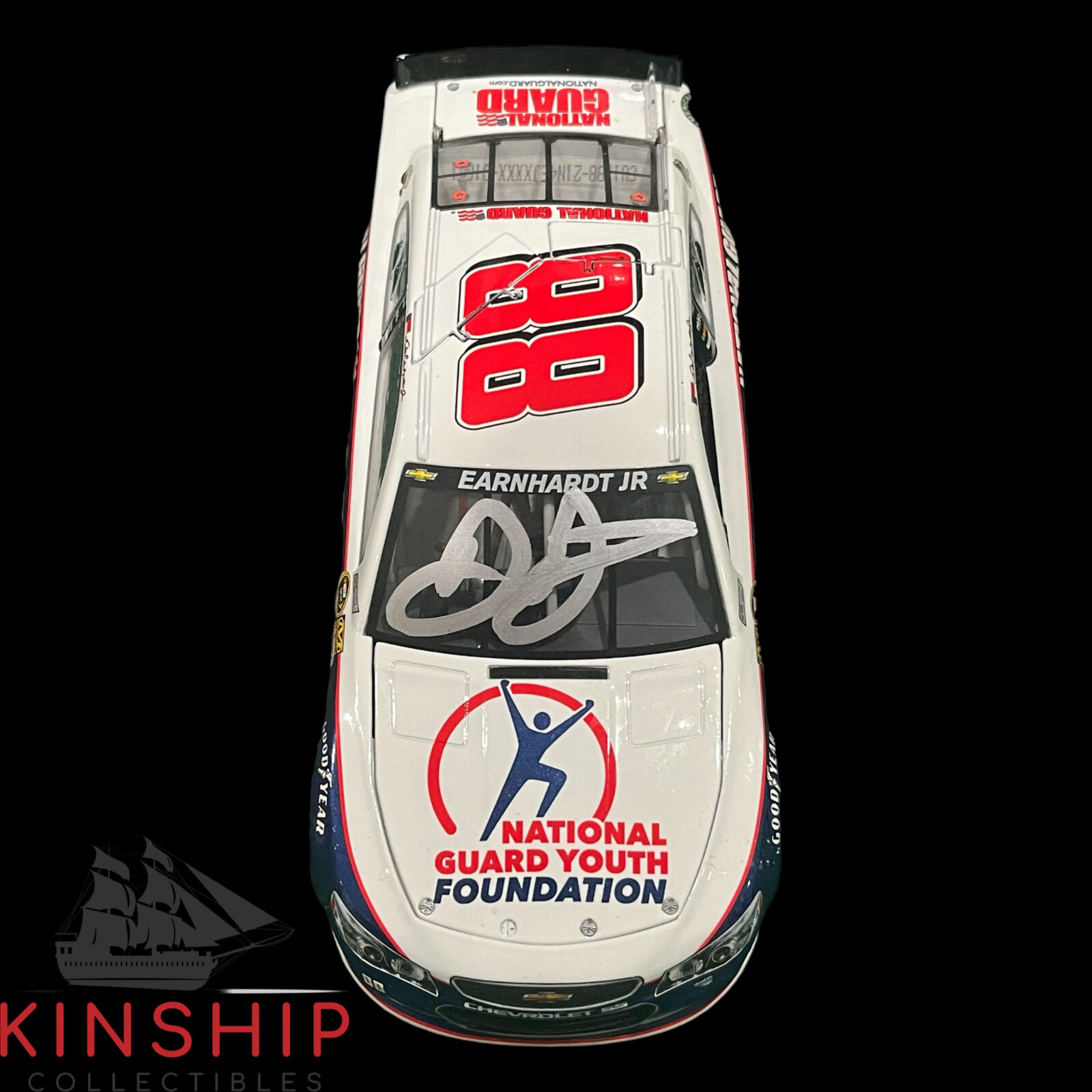 Dale Earnhardt Jr signed Diecast Car JSA COA 1:24 NASCAR Auto Z1656