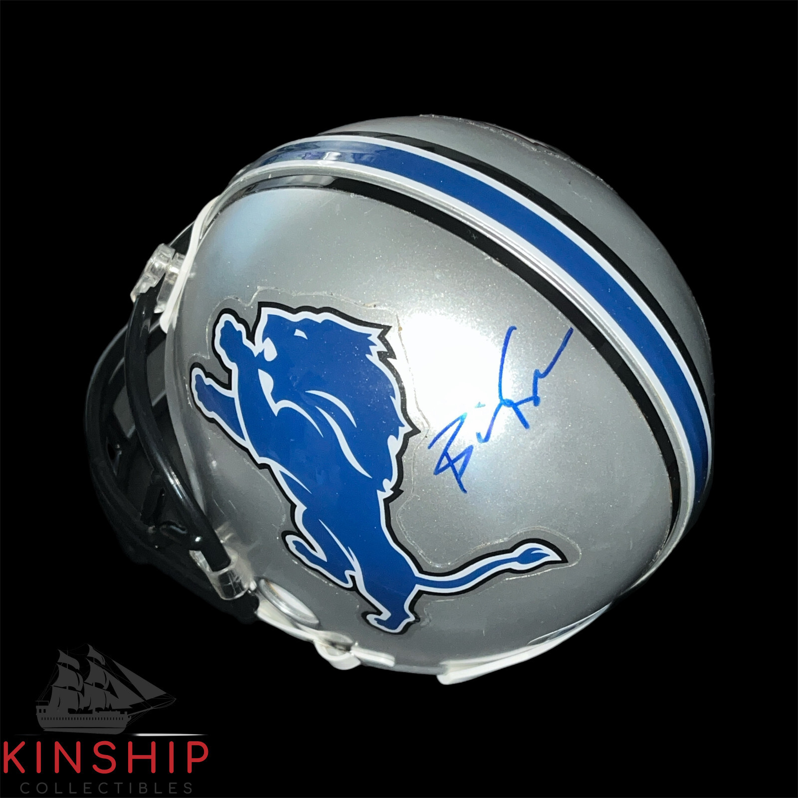 Big Sean signed Detroit Lions Mini Helmet PSA DNA COA Rap Auto Music Rare F80