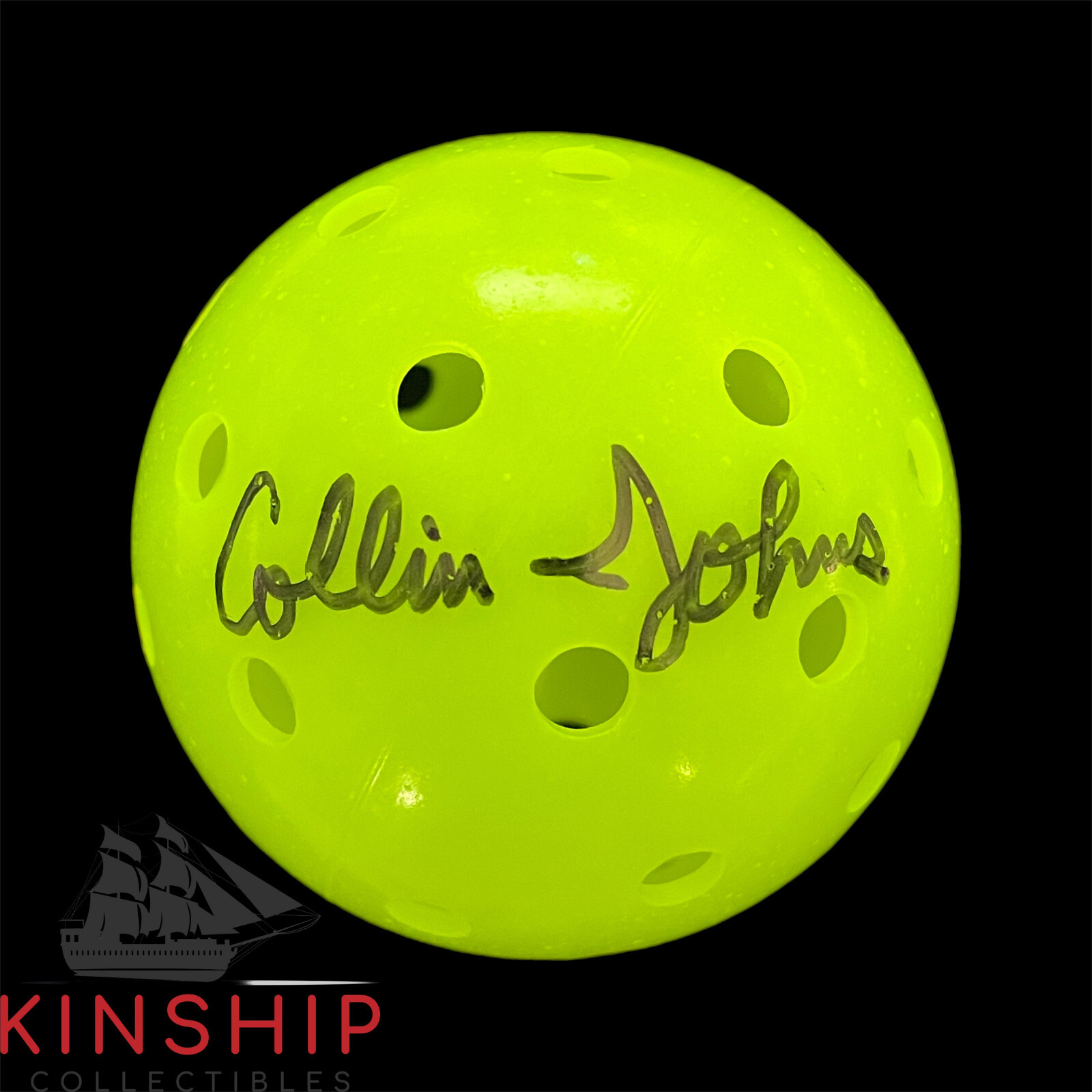Collin Johns signed Pickleball JSA COA PPA Auto Tennis Rare A3132