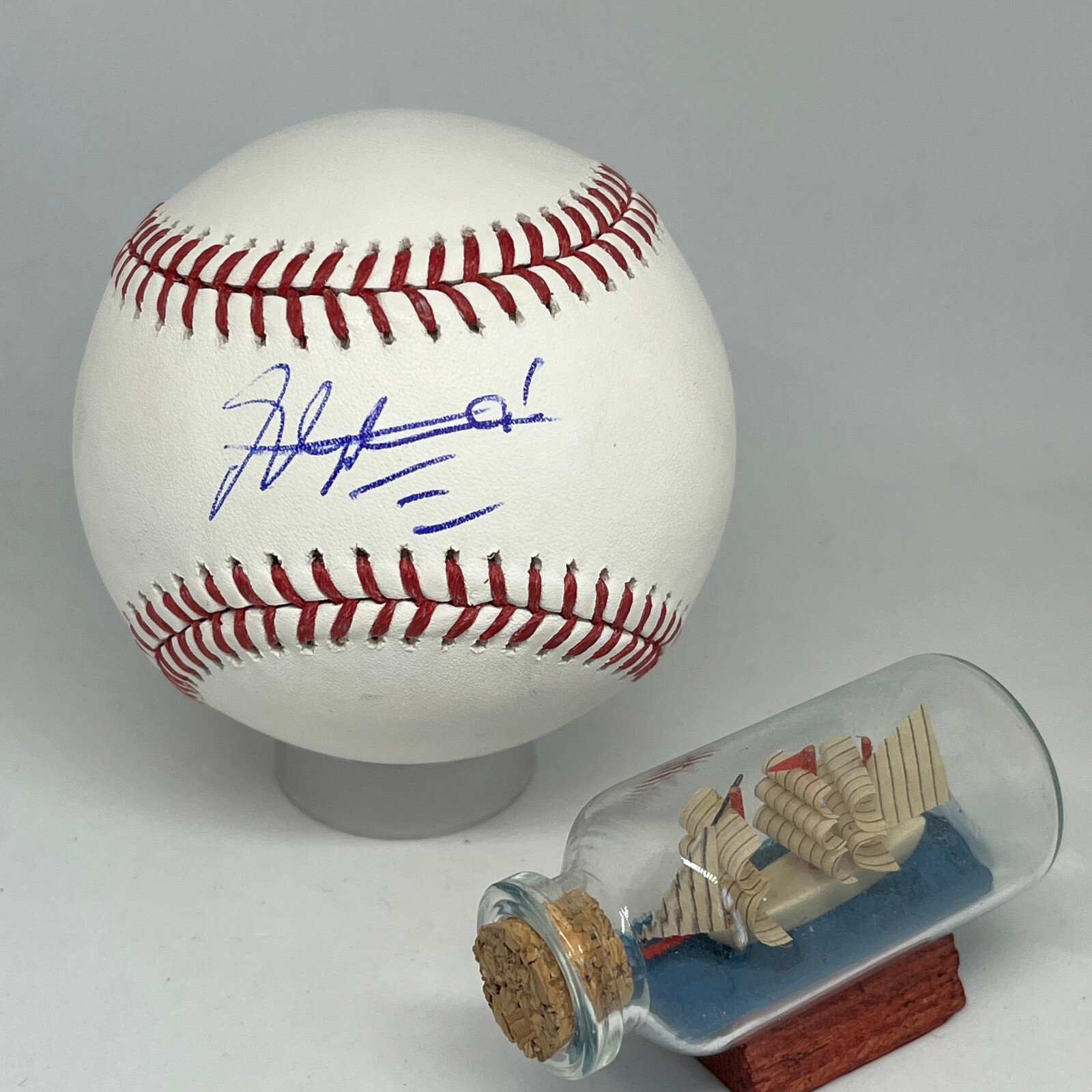Stephen A Smith signed Rawlings OML Baseball JSA COA ESPN Basketball Auto A3126