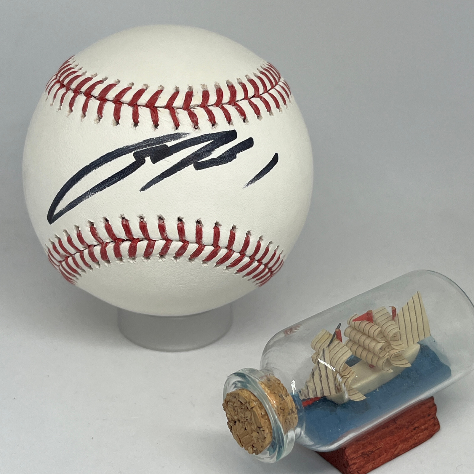 Jackson Holliday signed Rawlings OML Baseball JSA COA Orioles Rare Auto A3120