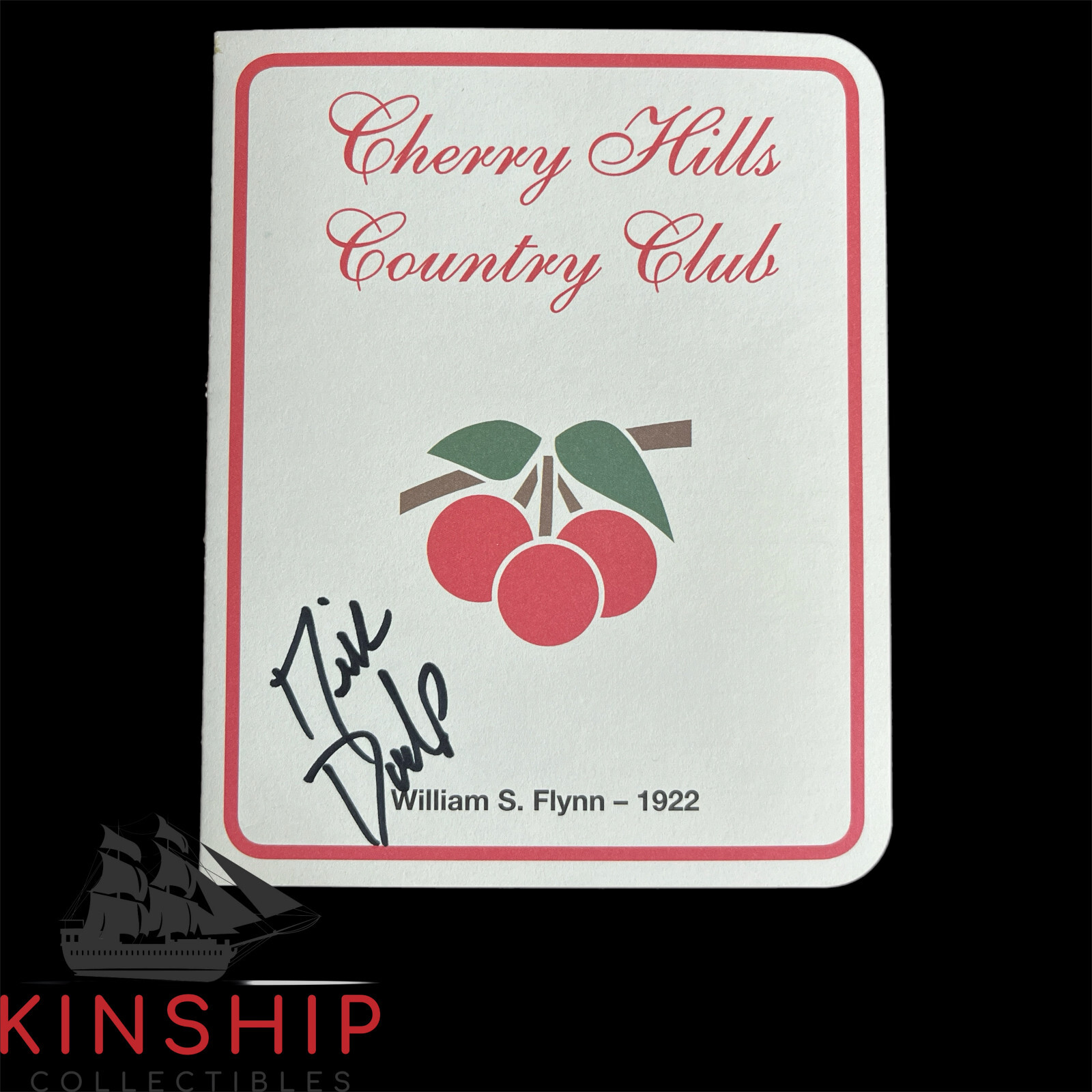 Nick Dunlap signed Cherry Hills Scorecard JSA COA PGA Golf Rare Auto Z1698