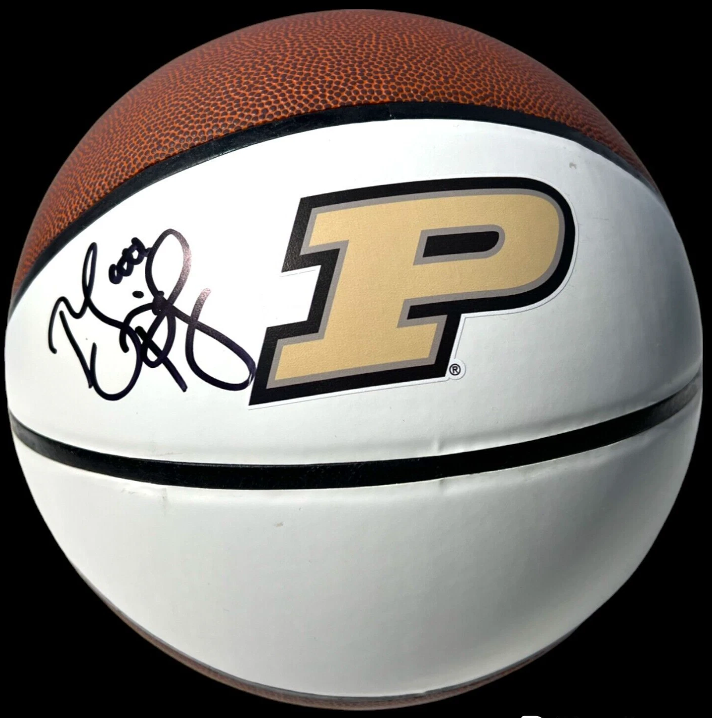 MATT PAINTER SIGNED AUTOGRAPHED PURDUE BOILERMAKERS LOGO BASKETBALL COA