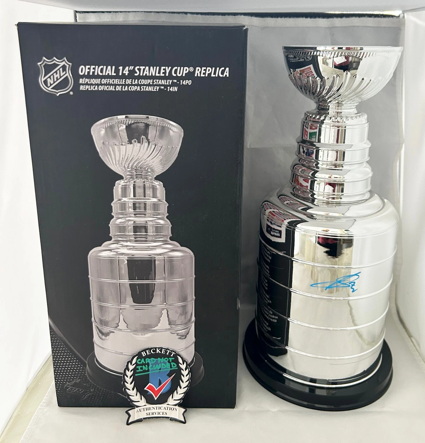 Sergei Bobrovsky Signed Stanley Cup Trophy Florida Panthers Beckett BAS COA
