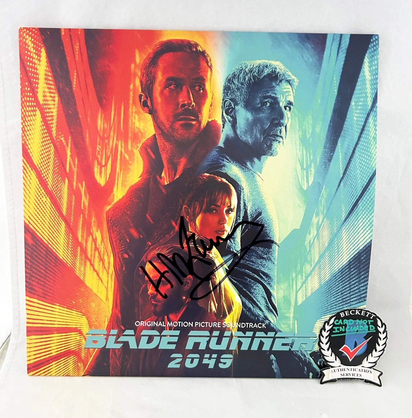 Hans Zimmer Signed Vinyl LP Album Blade Runner 2049 Beckett BAS COA