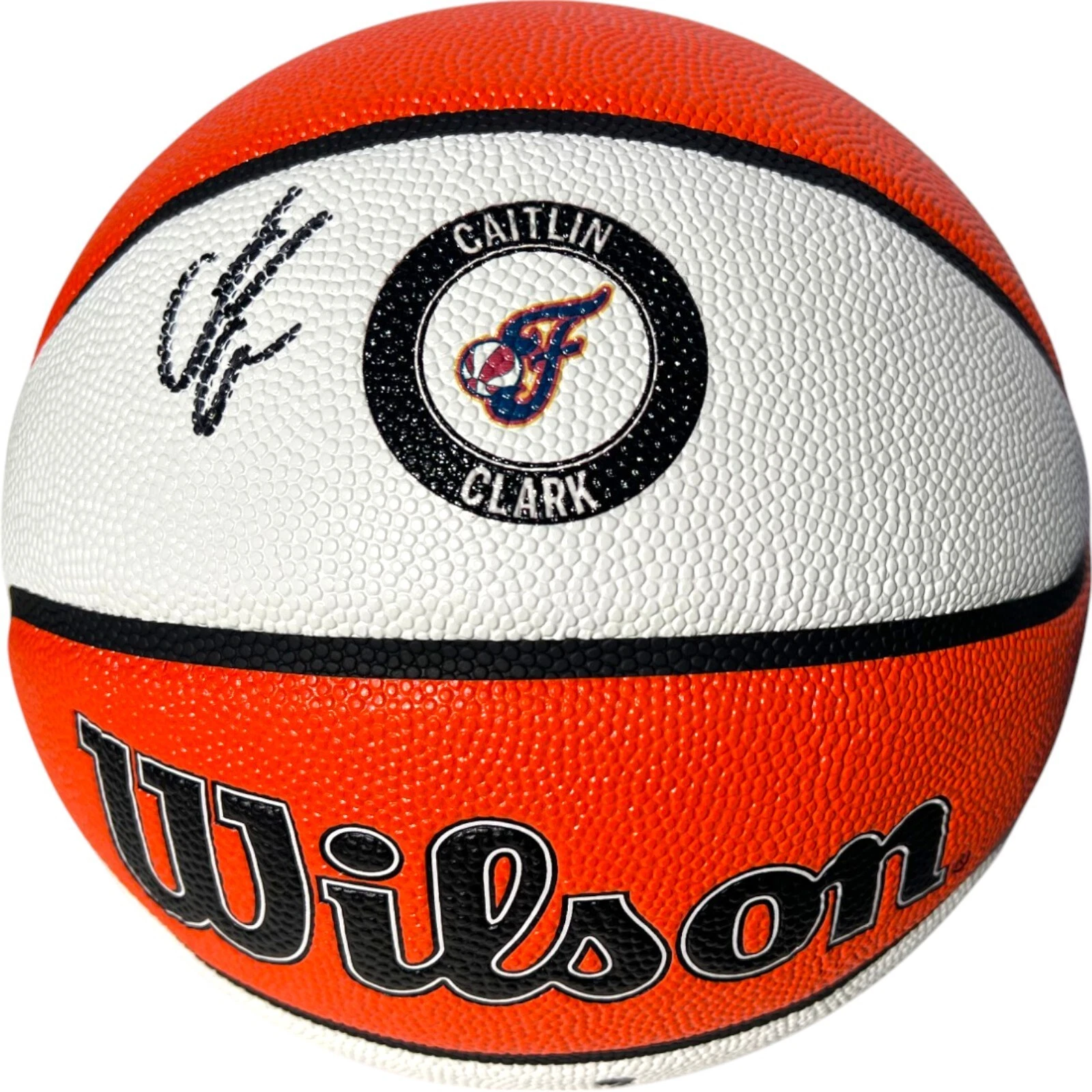 CAITLIN CLARK SIGNED INDIANA FEVER WILSON LIMITED BASKETBALL WNBA HAWKEYES JSA
