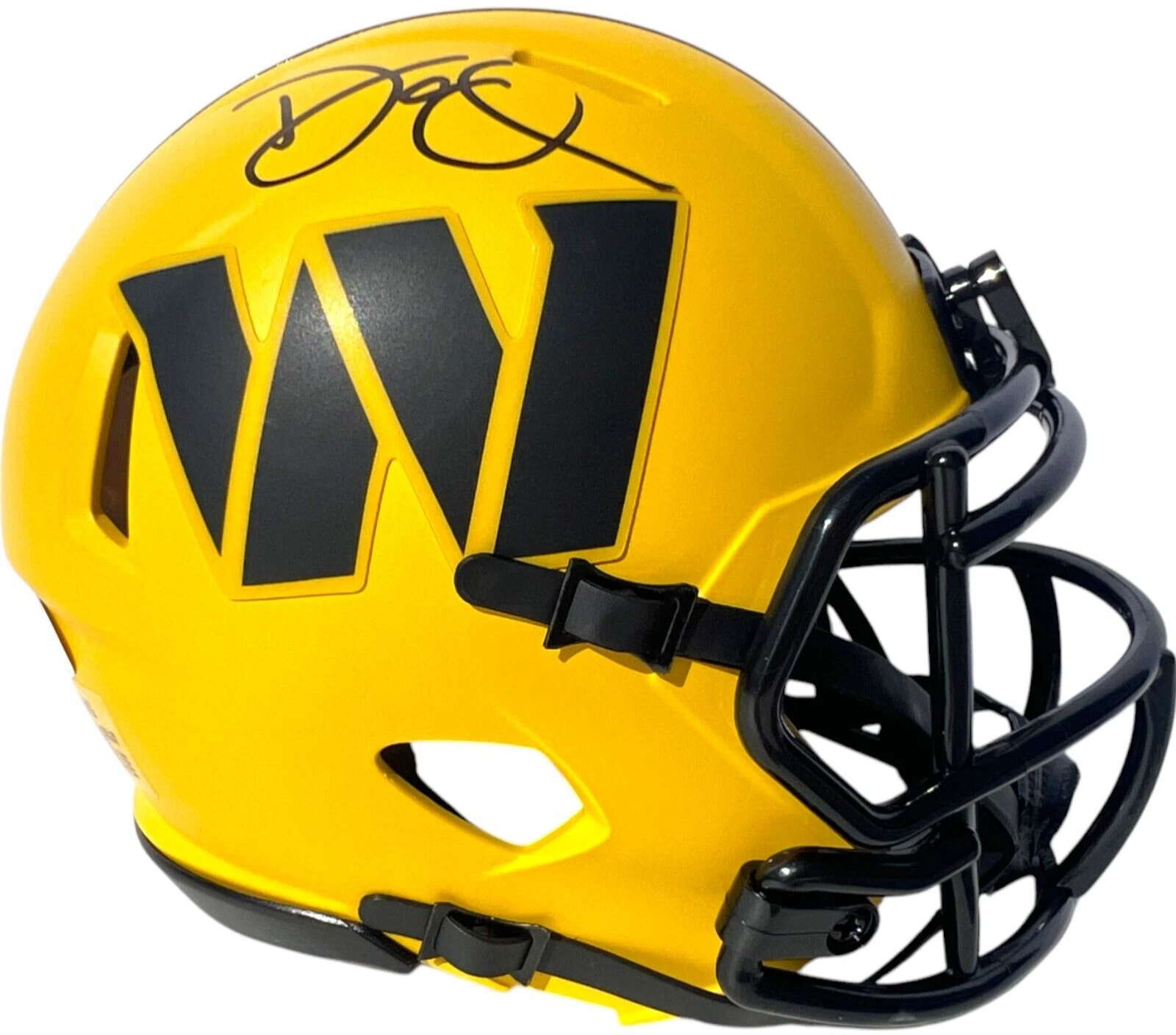 DAN QUINN SIGNED WASHINGTON COMMANDERS RAVE FOOTBALL MINI HELMET JSA