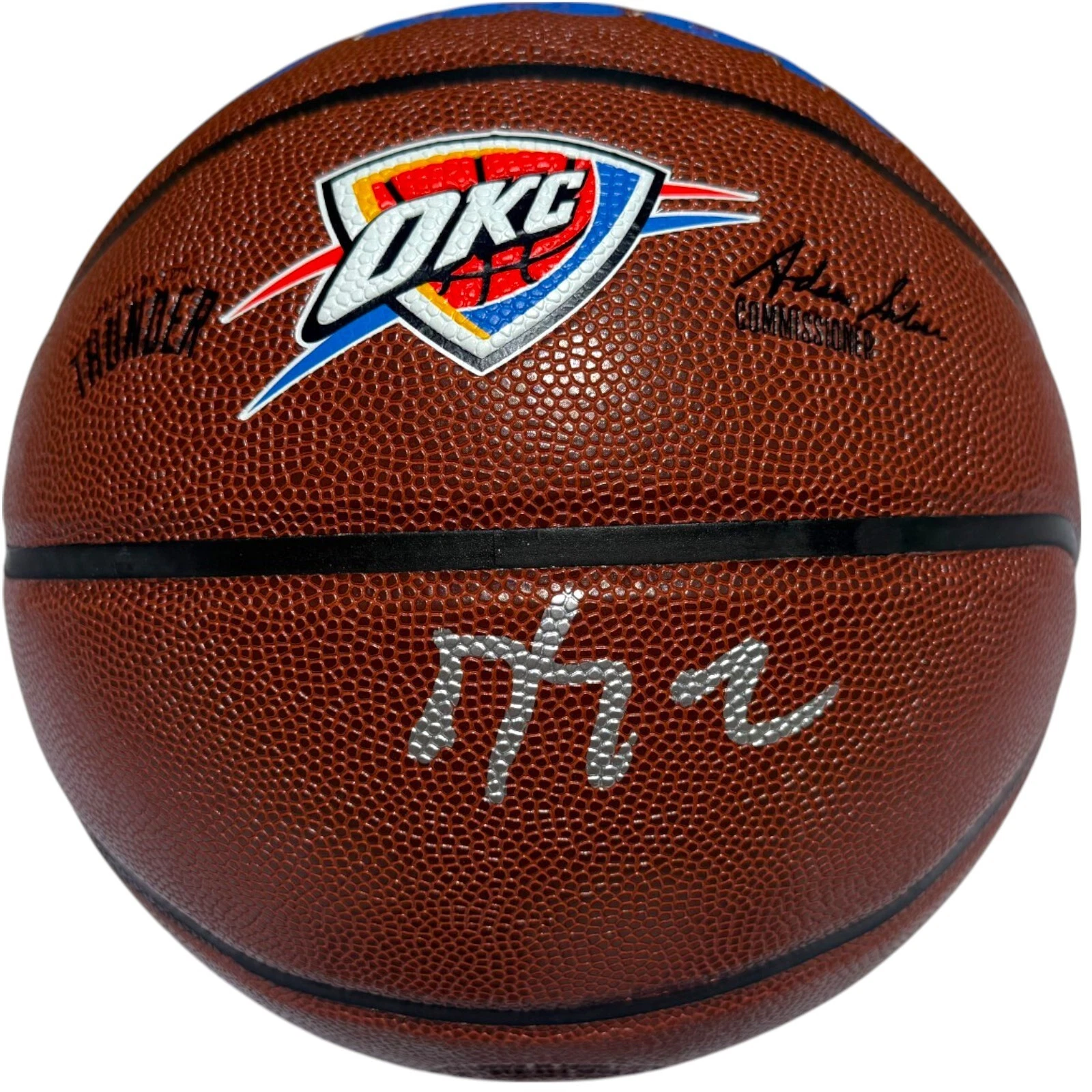 SHAI GILGEOUS-ALEXANDER SIGNED OKLAHOMA THUNDER OKC BASKETBALL JSA NBA CHAMPIONS