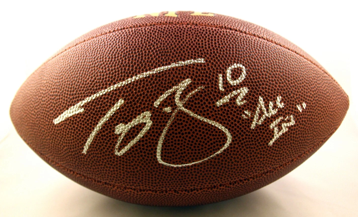 Clemson Tigers Tajh Boyd Signed Full Size NFL Composite Football COA