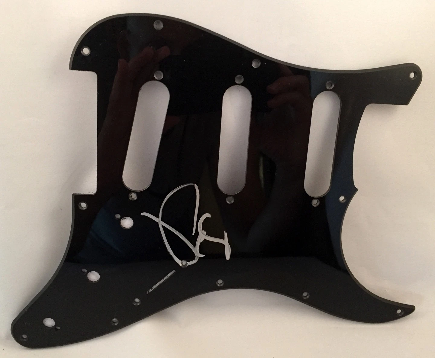 Fall Out Boy Pete Wentz Signed Electric PickGuard COA
