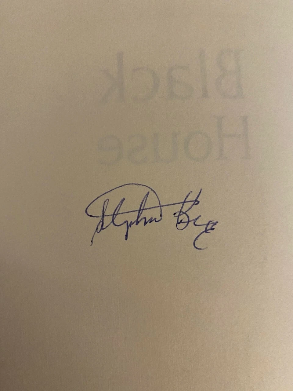 Stephen King signed autographed Black House Hardcover Book First Edition