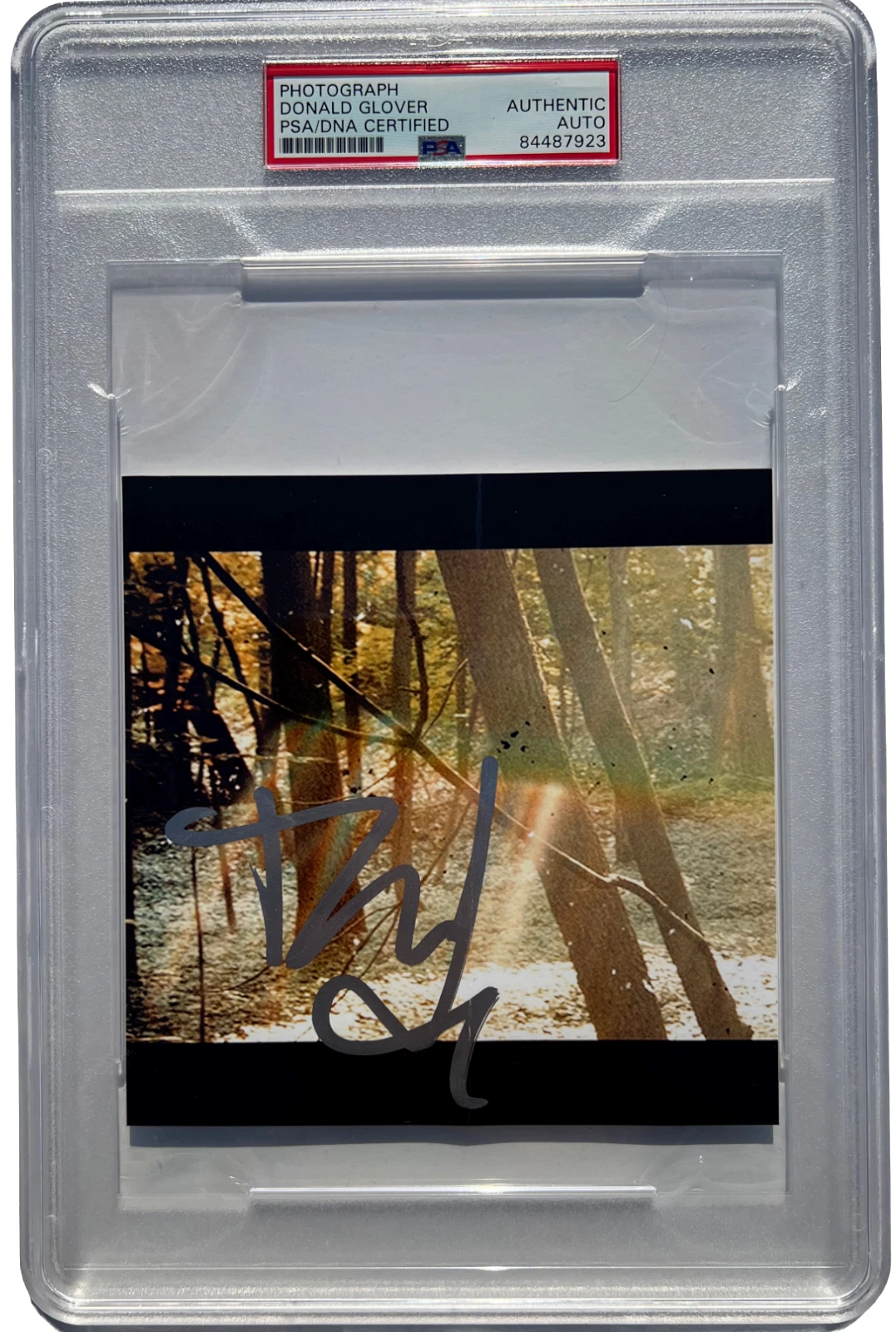 DONALD GLOVER CHILDISH GAMBINO SIGNED CAMP CD COVER ALBUM PHOTO PSA/DNA