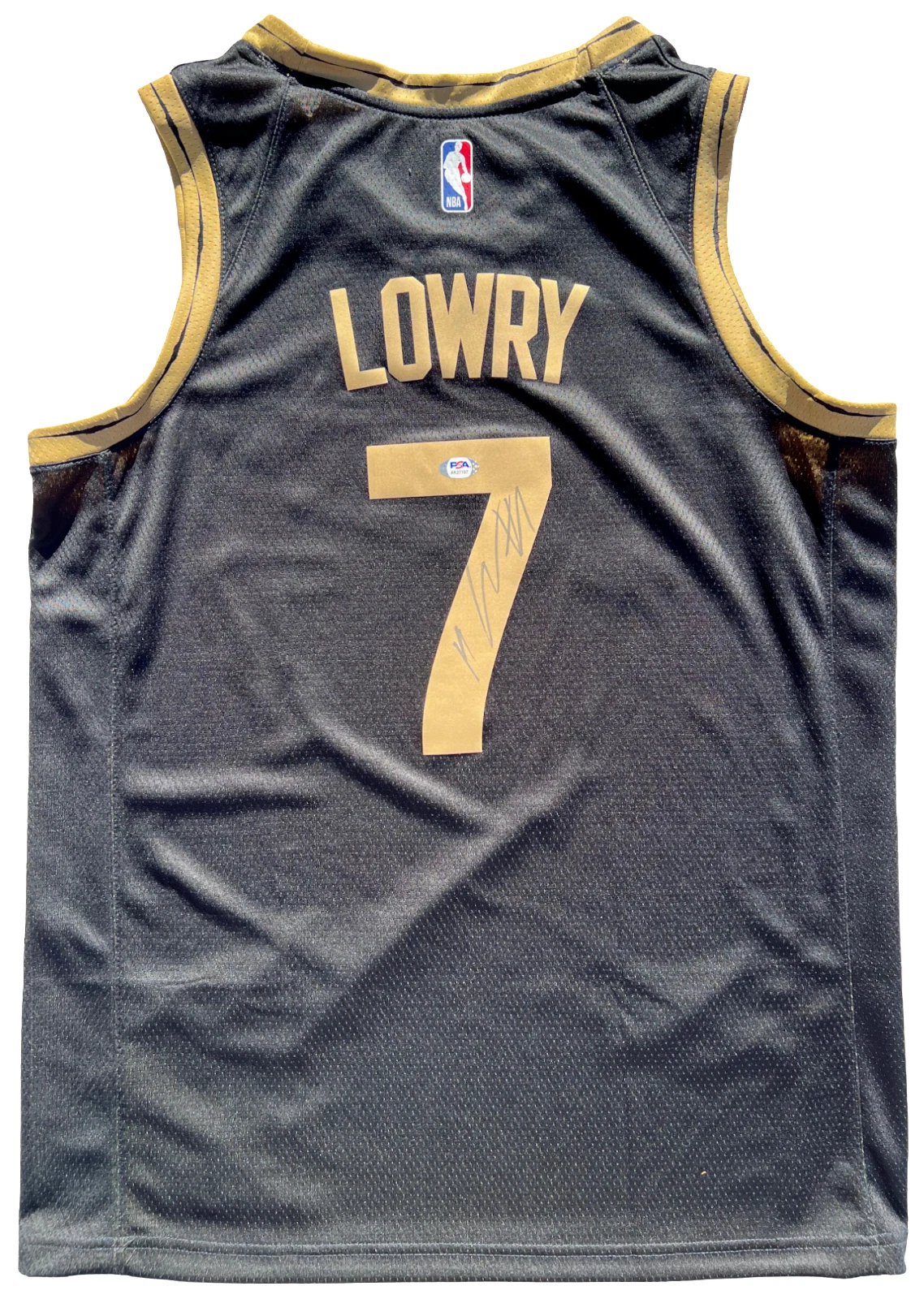 KYLE LOWRY SIGNED TORONTO RAPTORS AUTHENTIC NIKE BASKETBALL JERSEY PSA/DNA !