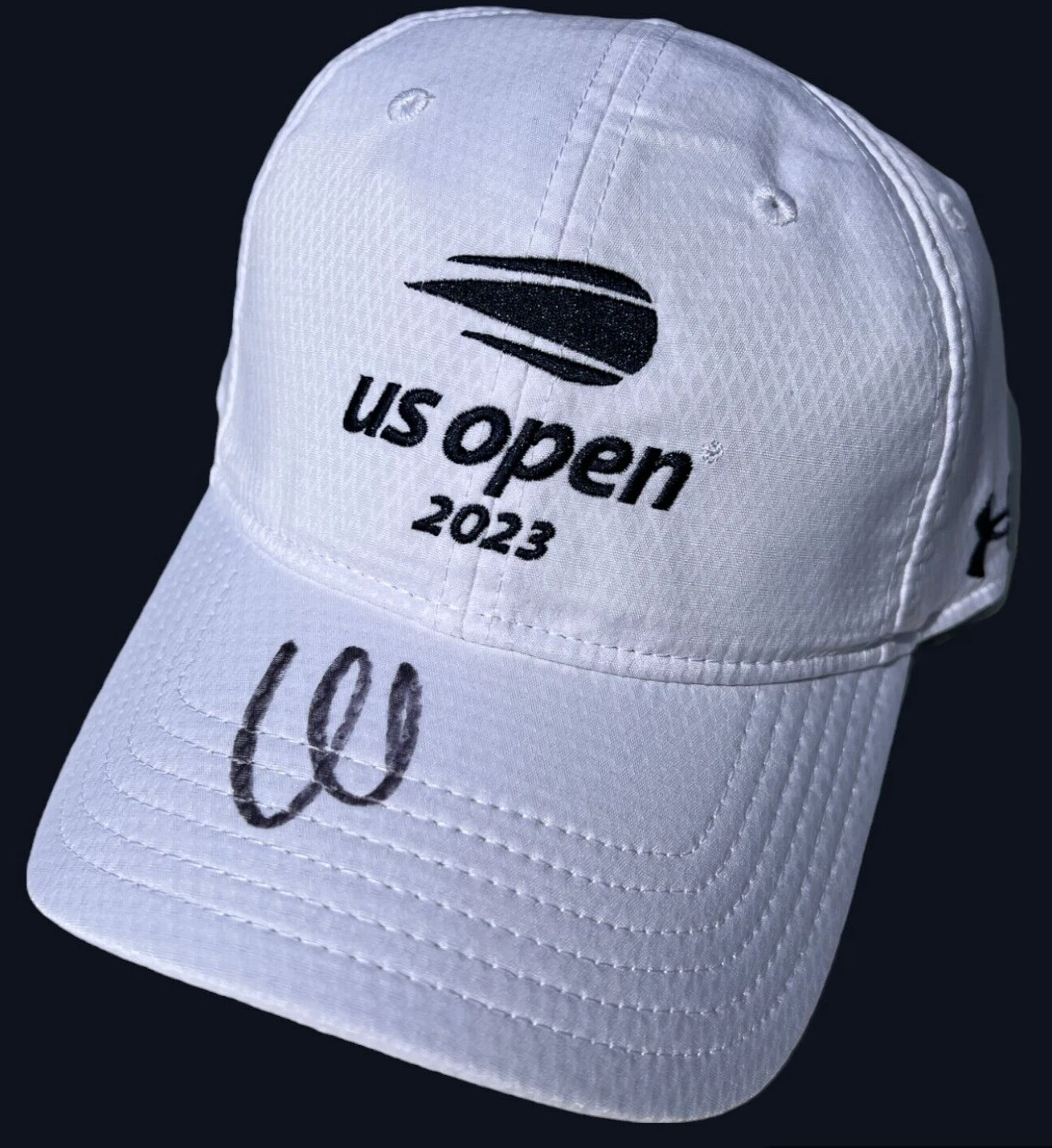 COCO GAUFF SIGNED AUTOGRAPHED OFFICIAL 2023 US OPEN TENNIS HAT CAP CHAMPION JSA