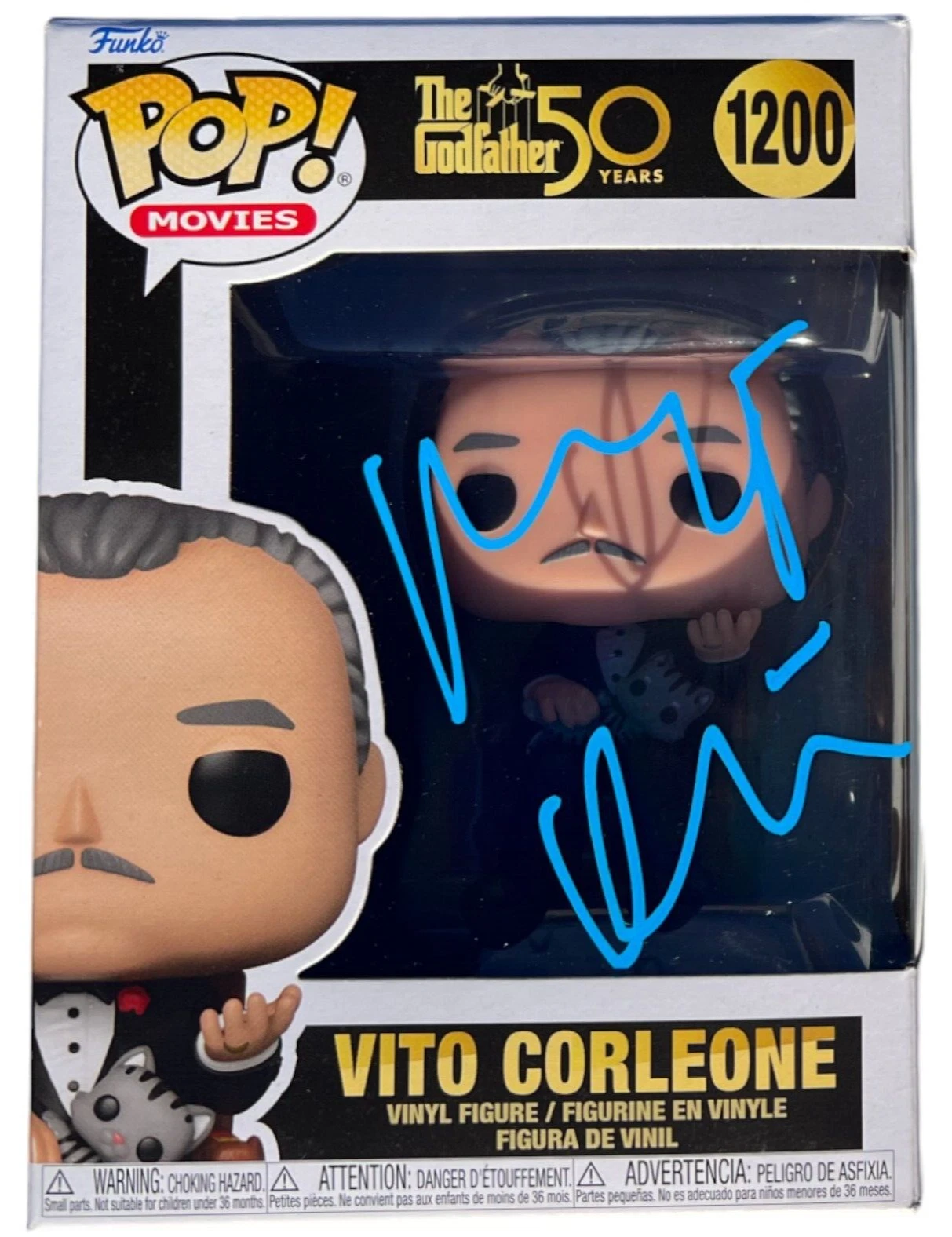 ROBERT DE NIRO SIGNED FUNKO POP VINYL THE GODFATHER VITO CORLEONE 1200 AUTO JSA