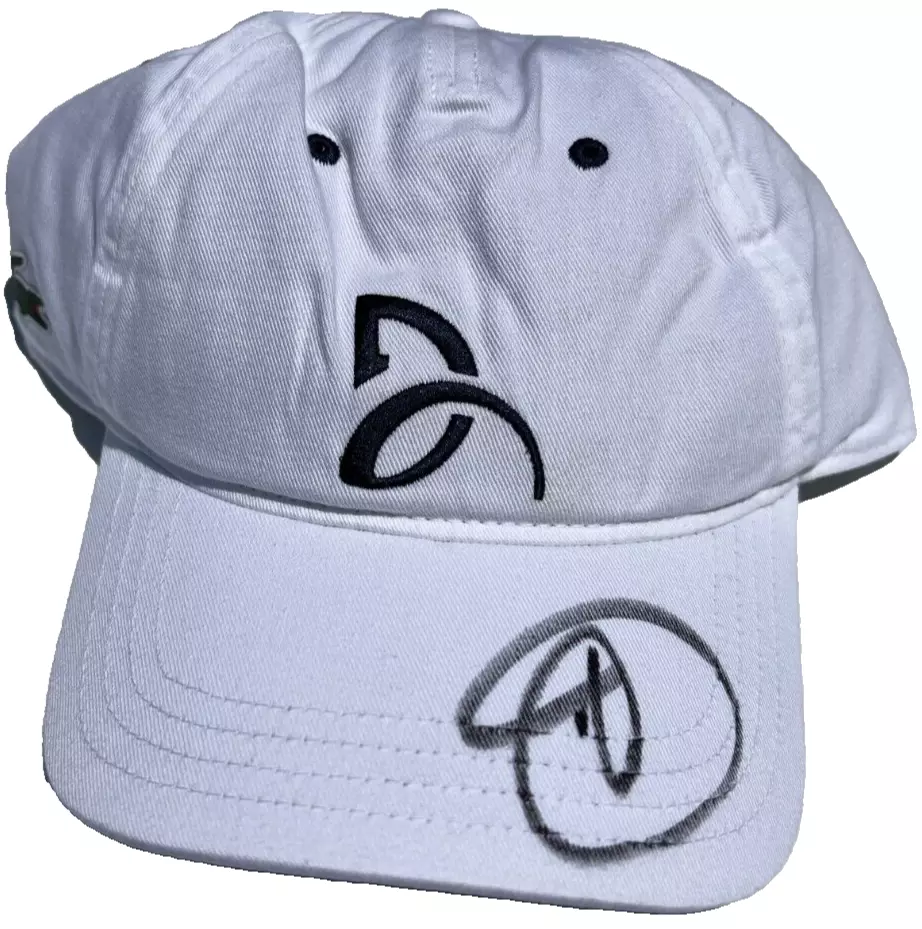 Novak Djokovic Signed Lacoste Joker Hat Autographed JSA COA
