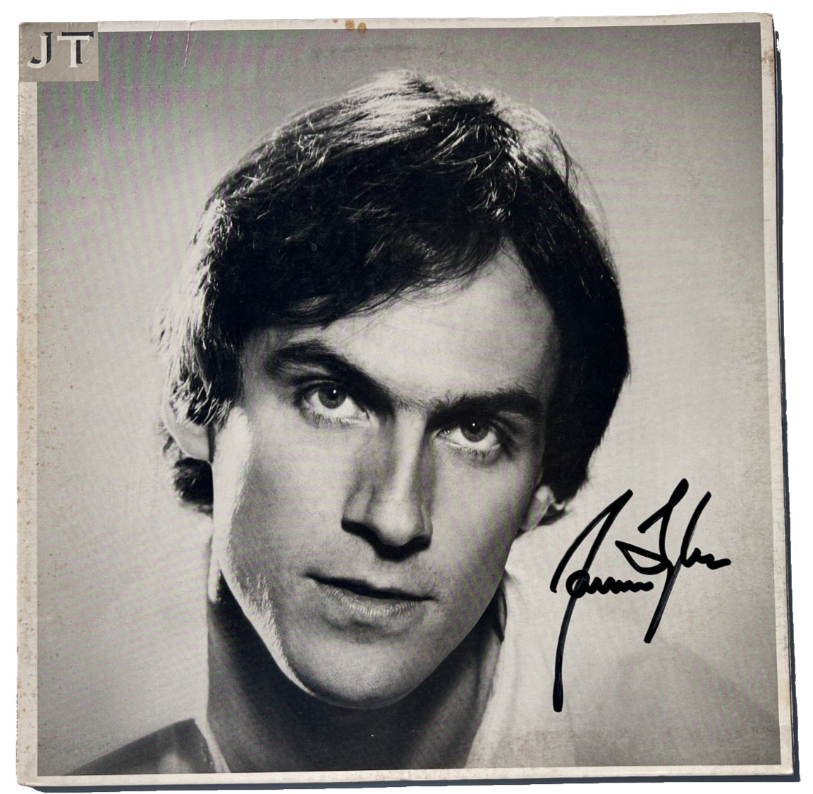 JAMES TAYLOR SIGNED AUTOGRAPHED JT VINYL ALBUM LP JSA