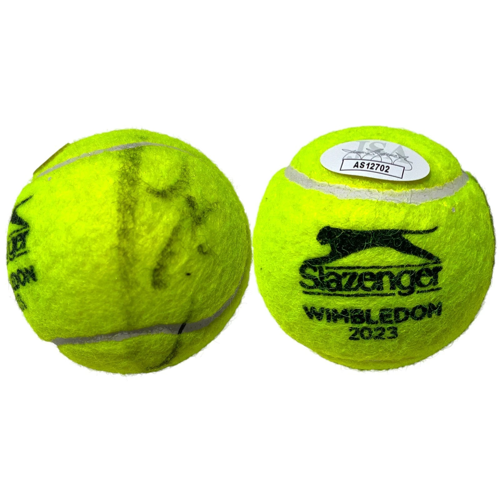 CARLOS ALCARAZ SIGNED 2023 WIMBLEDON TENNIS BALL LIMITED EDITION SOLD OUT JSA