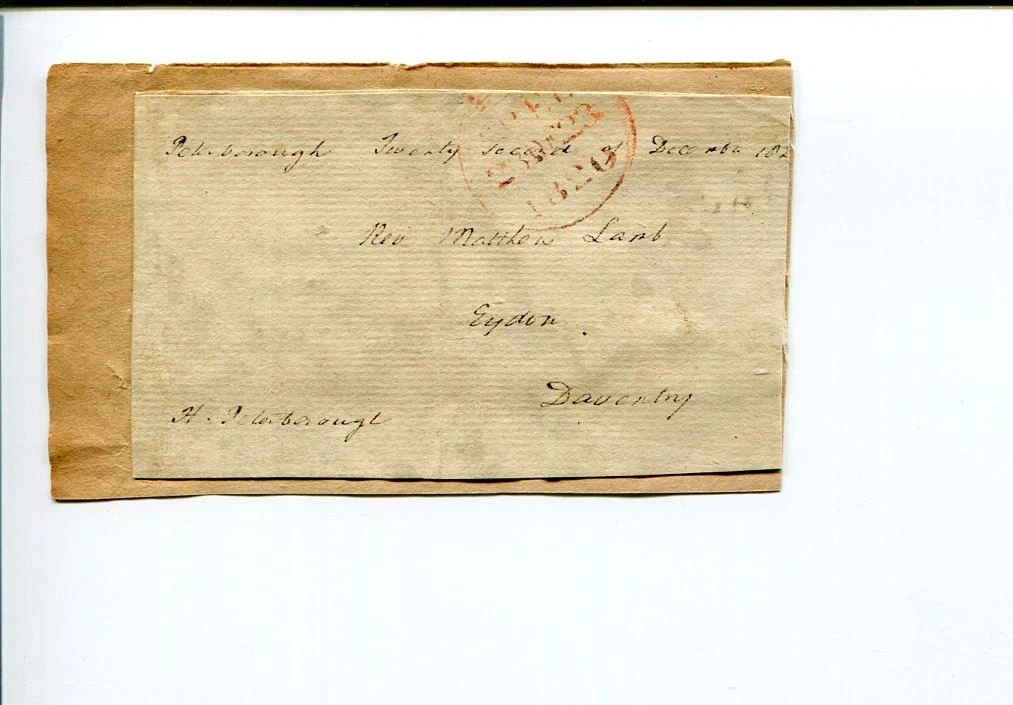 Herbert Marsh Bishop Of Llandaff & Peterborough Clergy Signed Autograph