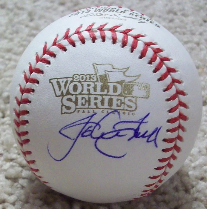 JOHN FARRELL BOSTON RED SOX SIGNED AUTOGRAPH 2013 WORLD SERIES BASEBALL w/PROOF