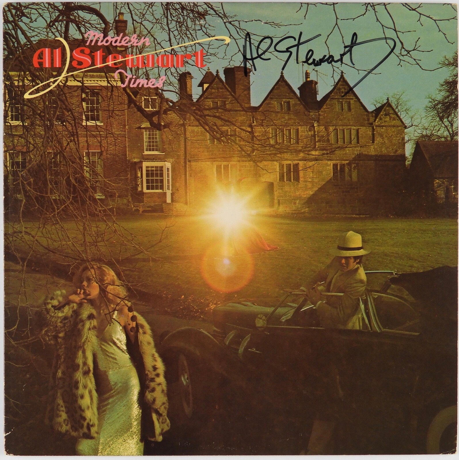 Al Steward Signed Autograph JSA Record Album Vinyl Modern Times