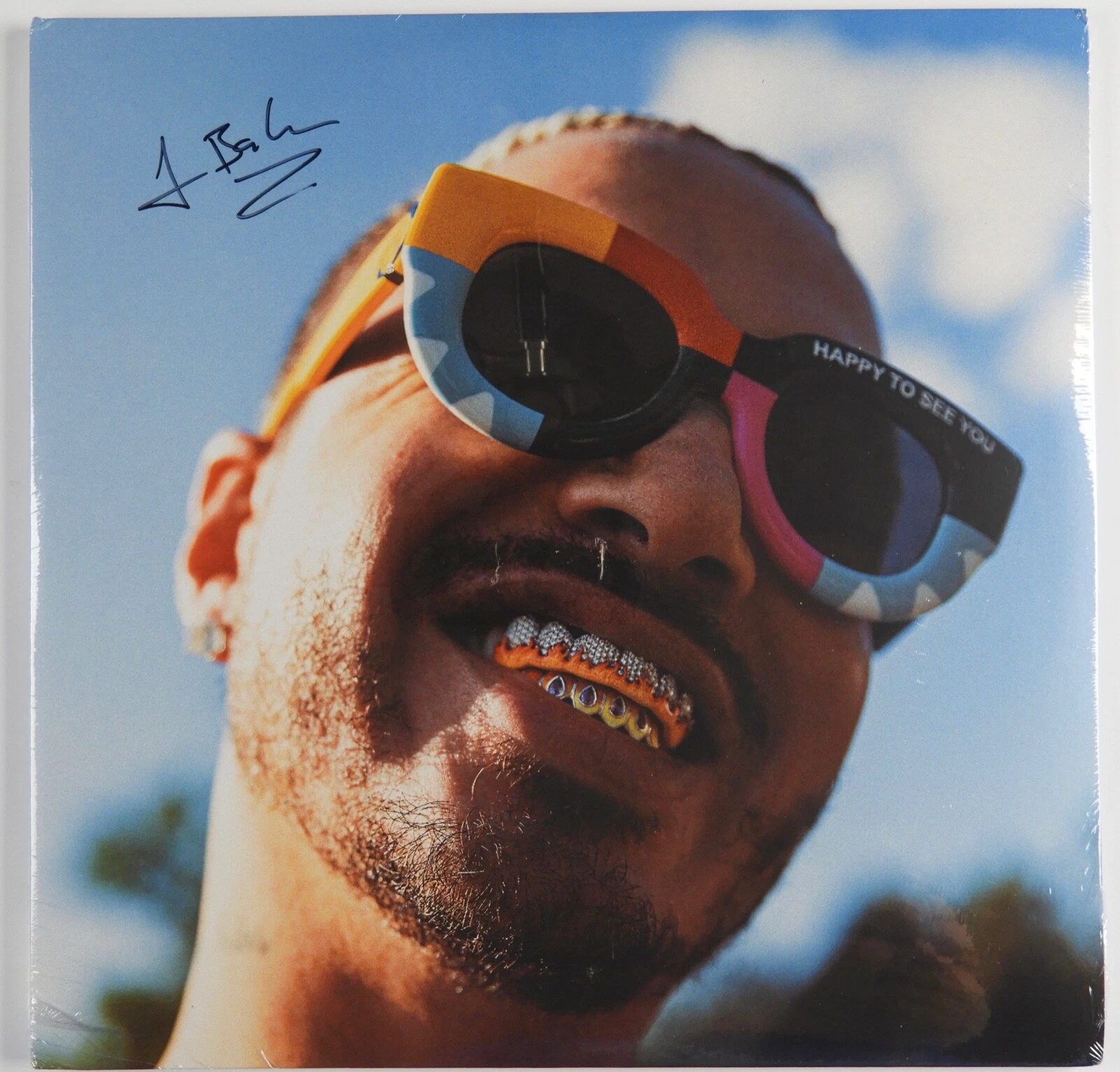 J Blavin Signed Autograph Album Record Vinyl Happy To See You JSA