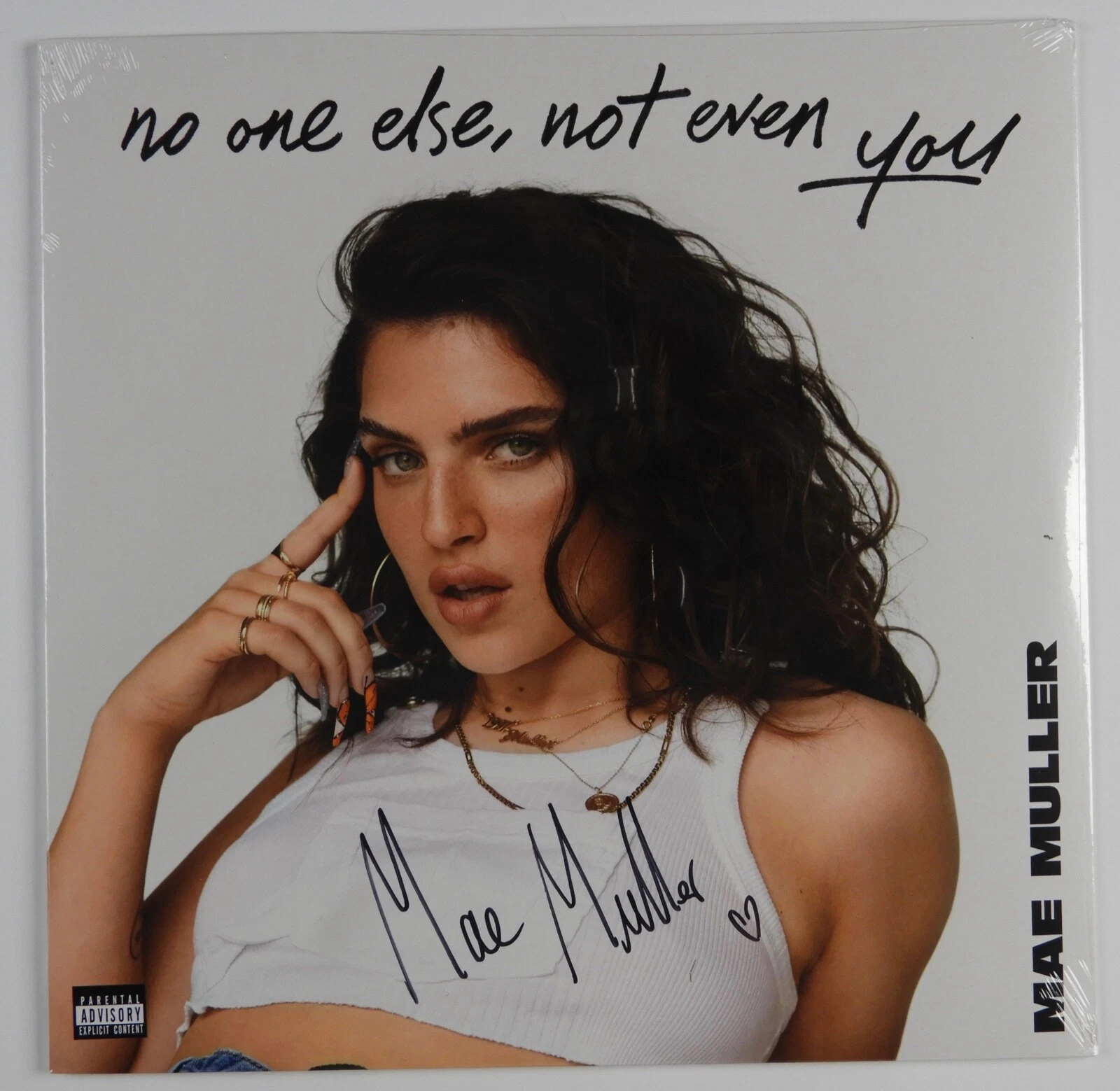 Mae Muller Signed Autograph Record Album Vinyl No One Else Not Even You Sealed