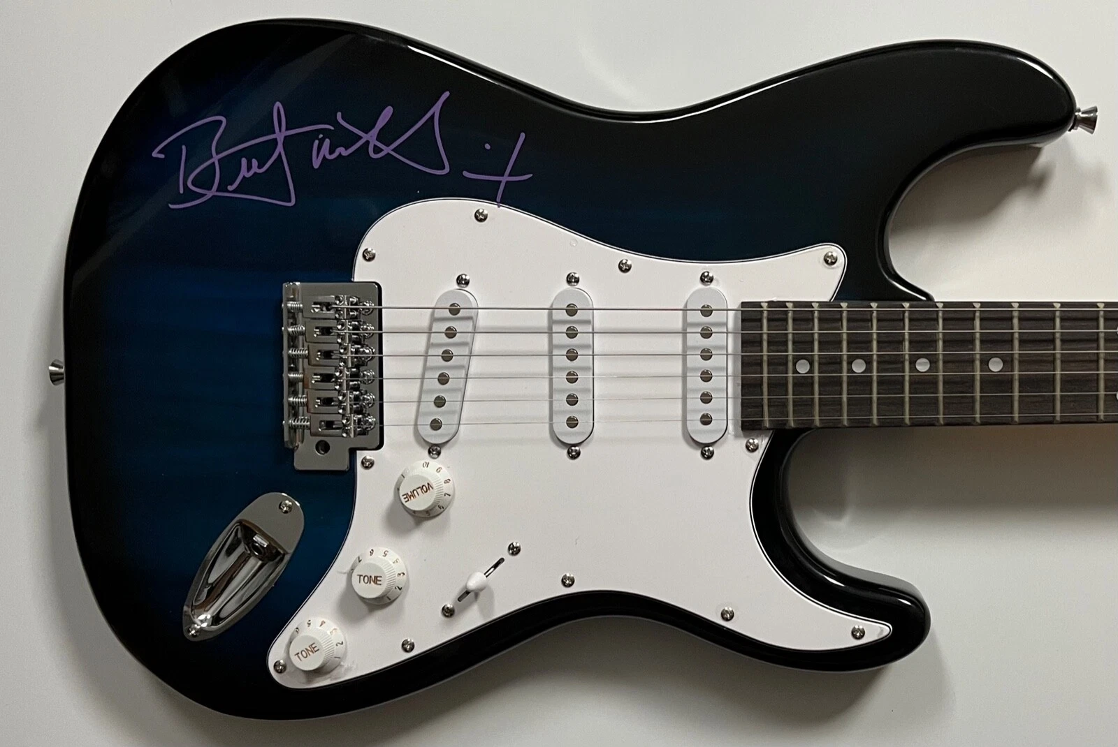 Bret Michaels Poison JSA Signed Autograph Electric Guitar