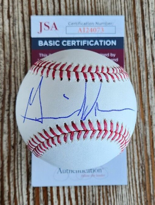 Gavin Newsom Signed OMLB Baseball w/ JSA COA #AI24073 California Governor