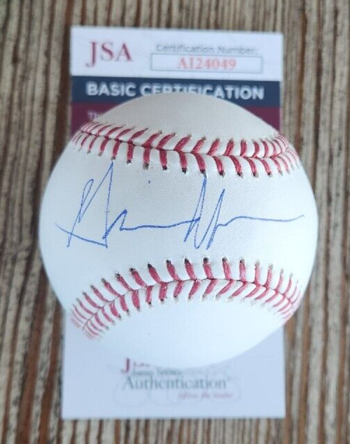 Gavin Newsom Signed OMLB Baseball w/ JSA COA #AI24049 California Governor