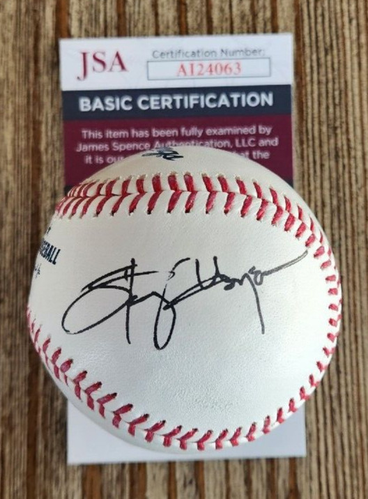 Steny Hoyer Signed OMLB Baseball w JSA COA #AI24063 Fmr Majority Leader Congress