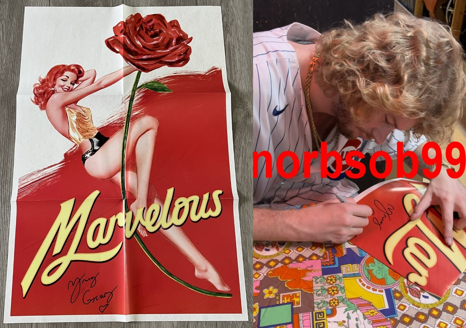 YUNG GRAVY SIGNED MARVELOUS 24