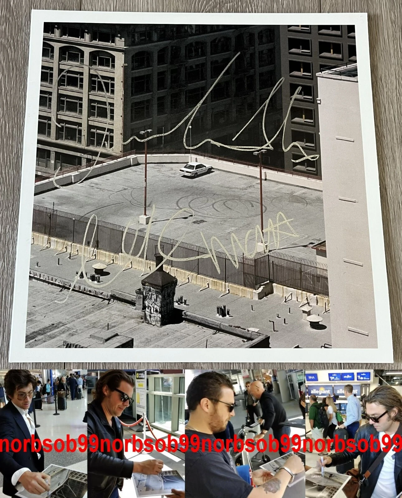 ARCTIC MONKEYS SIGNED AUTOGRAPH THE CAR VINYL ALBUM ALEX TURNER +3 w/EXACT PROOF