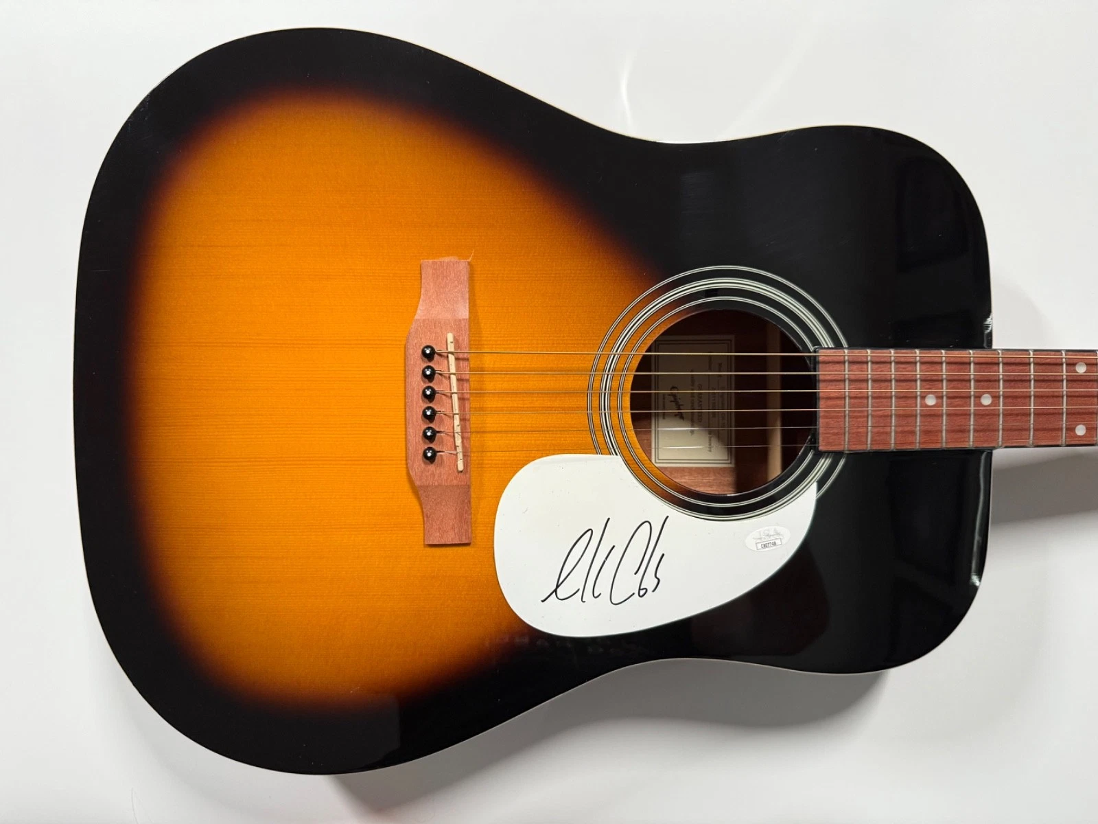 Luke Combs JSA Autograph Signed Guitar Epiphone Acoustic