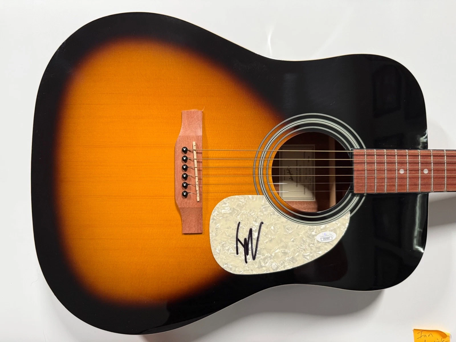 Ian Munsick JSA Autograph Signed Guitar Epiphone Acoustic