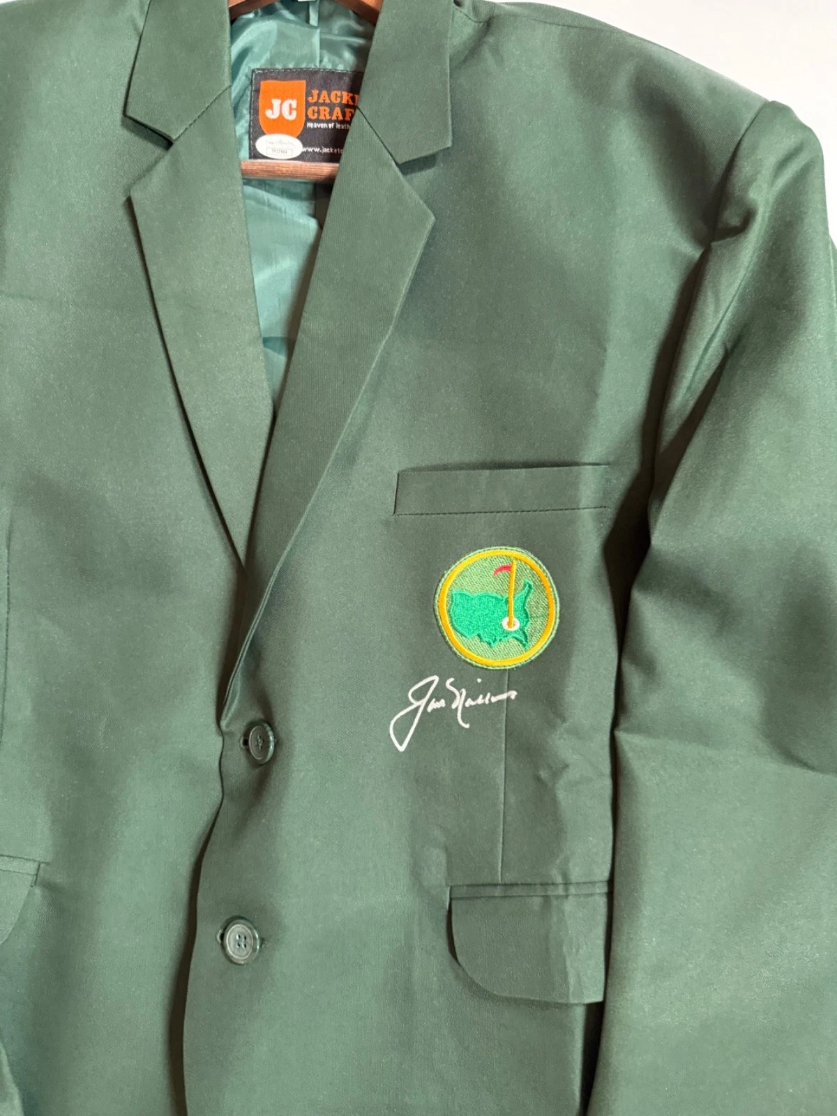 Jack Nicklaus JSA Autograph Signed Masters Green Jacket Sports Coat
