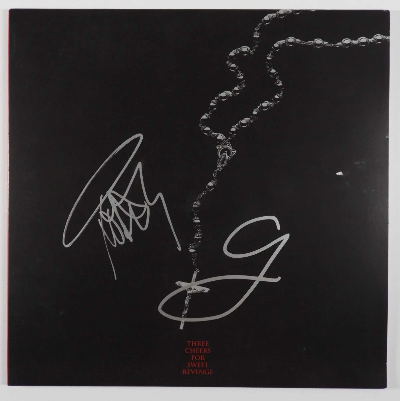 My Chemical Romance Gerard Way + JSA Signed Autograph Album Record Vinyl