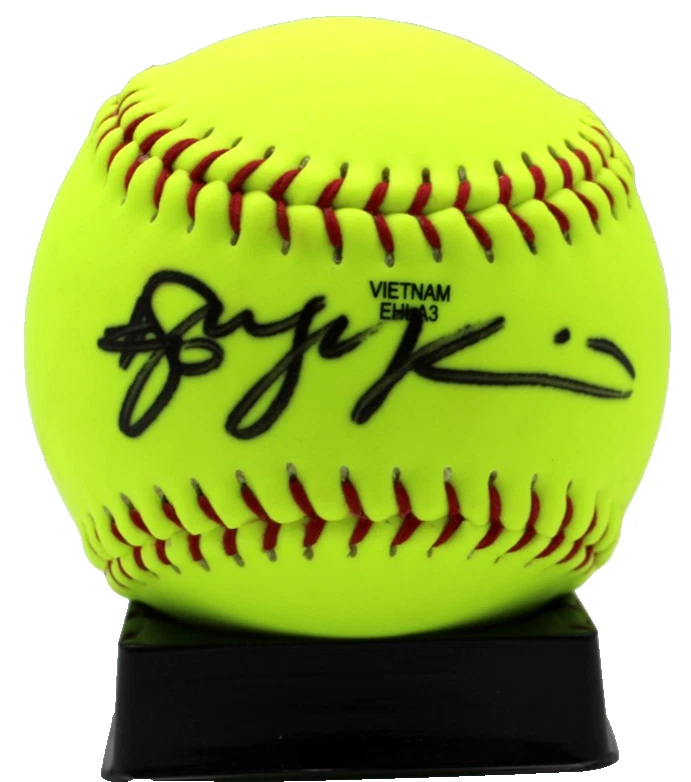 Megan Faraimo Signed Talons UCLA AUSL USA Softball w/Beckett BAS COA BU41310