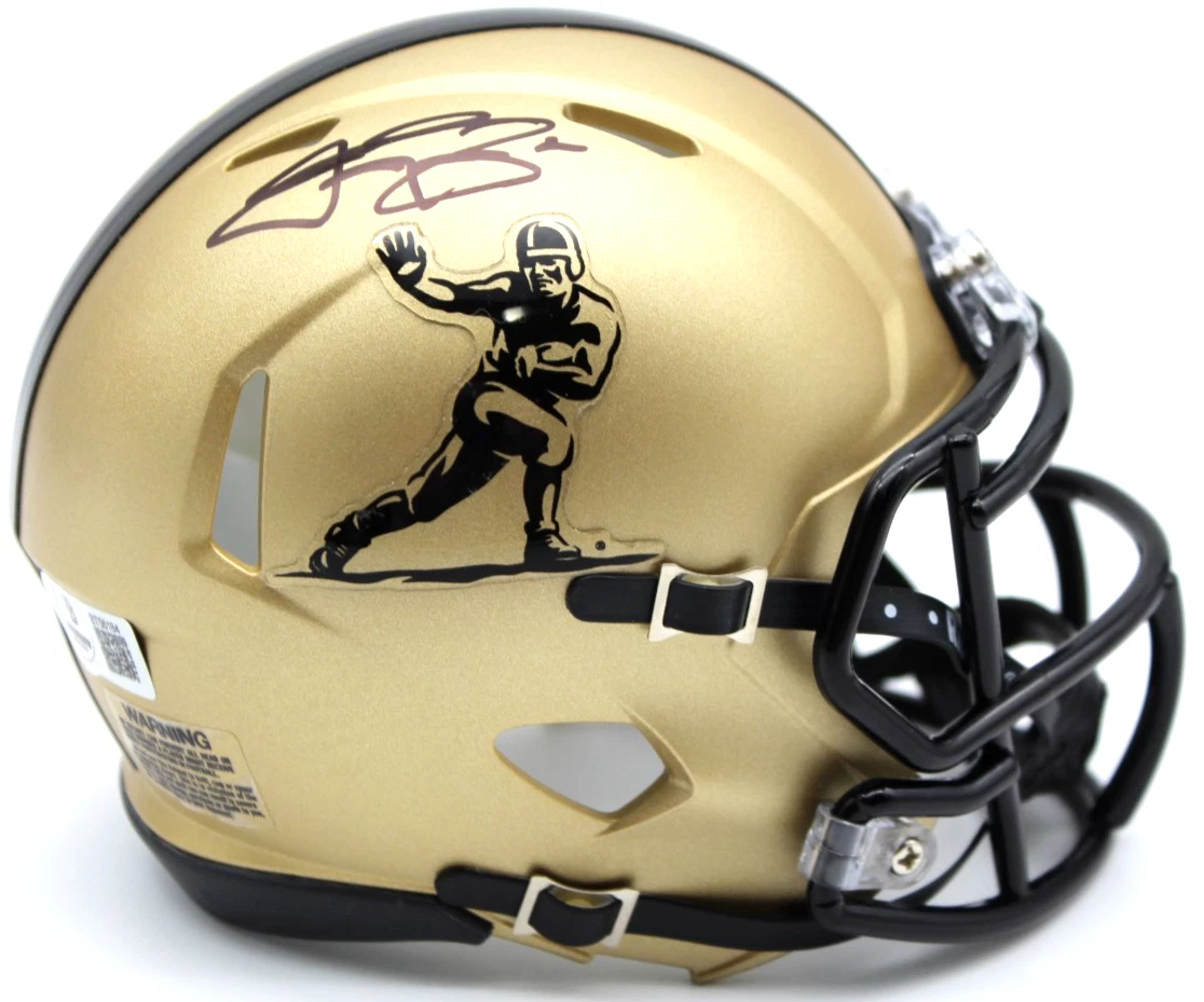Johnny Manziel Signed Heisman Trophy Mini Helmet Texas A&M w/Beckett COA BT56184