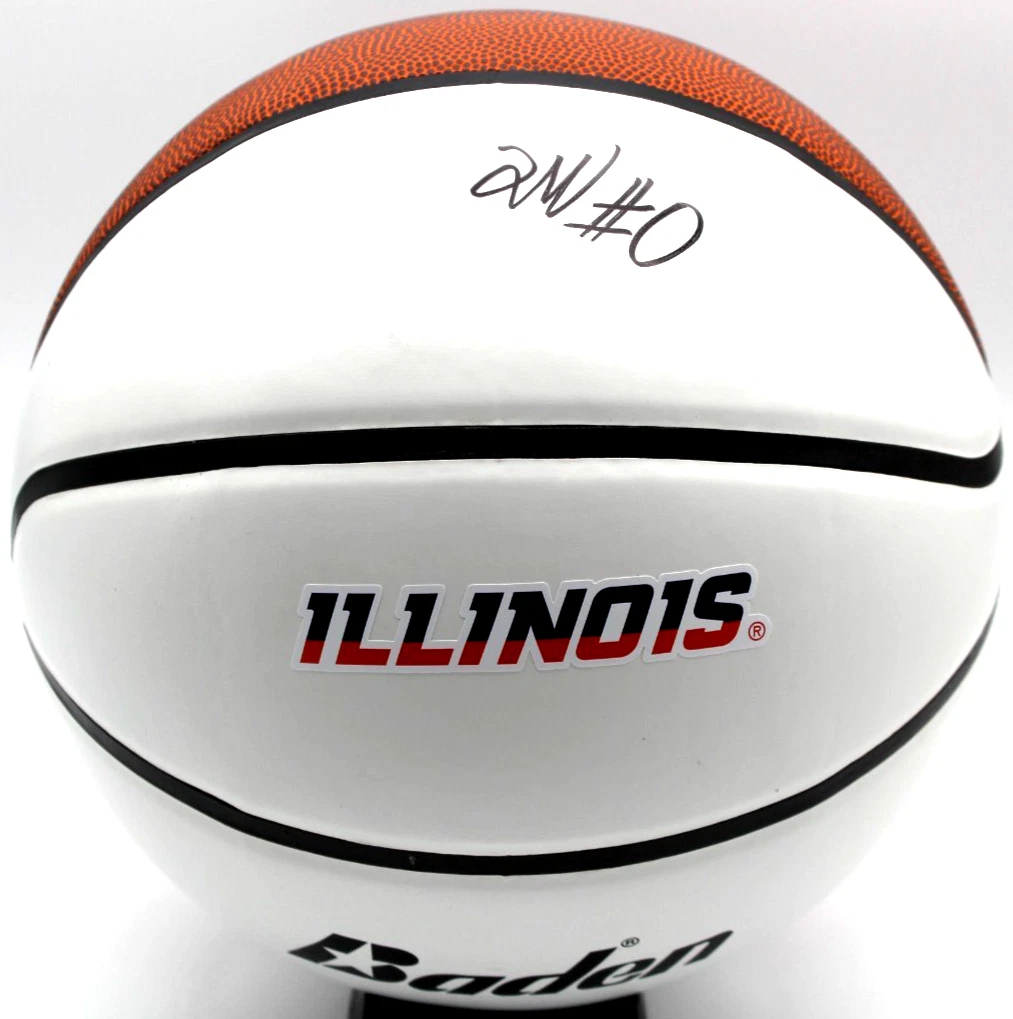 David Mirkovic Signed Illinois Fighting Illini Basketball W/Beckett BV10292