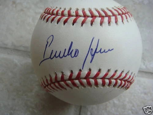 PANCHO HERRERA PHILLIES DECEASED OFFICIAL SIGNED BALL